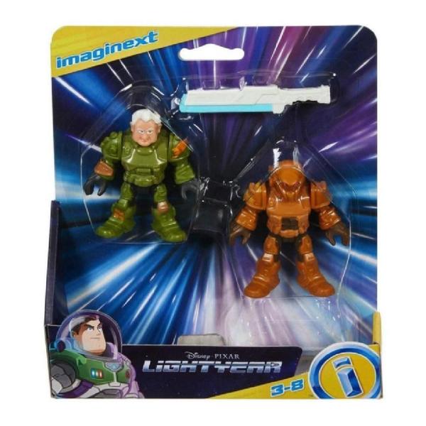 Imagem de Figura Articulada Darby Steel E Zap Patrol Imaginext Hgt30