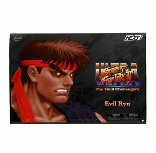 Imagem de Figura Articulada Evil Ryu Street Fighter II Ultra Jada