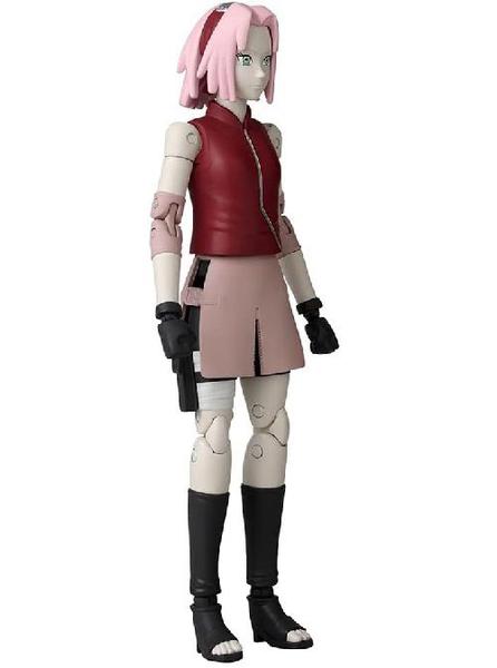 Figura Articulada Haruno Sakura Com Acessórios - Naruto Shippuden - Anime Heroes - Bandai - Fun Imagem de Figura Articulada Haruno Sakura Com Acessórios - Naruto Shippuden - Anime Heroes - Bandai