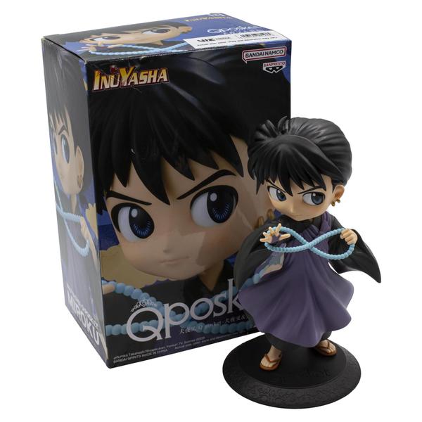 Imagem de Figura Banpresto Inuyasha Miroku (ver. B) Bolso Bandai Spirits Q