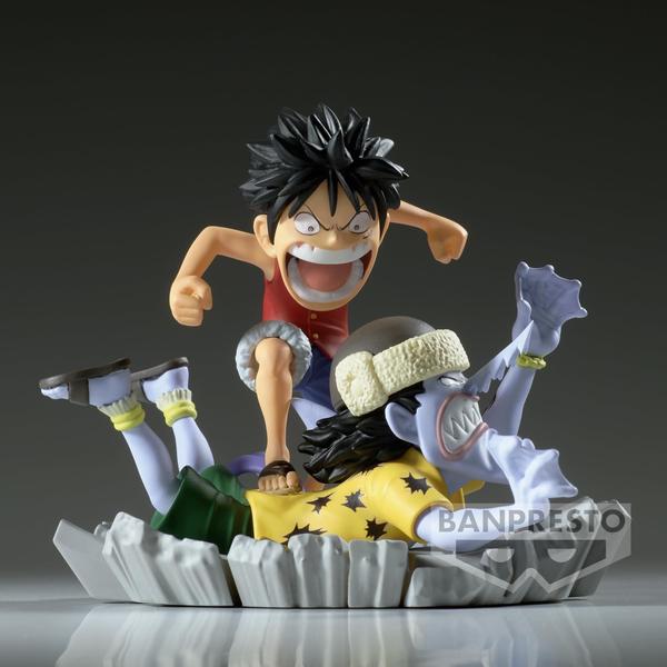 Imagem de Figura Banpresto One Piece Log Stories Monkey D. Luffy vs Arlong