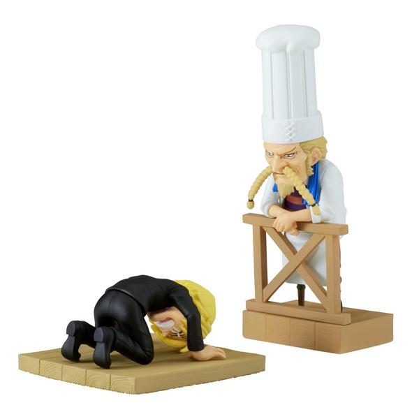 Imagem de Figura Banpresto One Piece Log Stories Sanji e Zeff 2