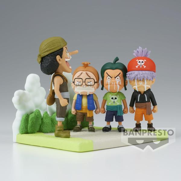 Imagem de Figura Banpresto One Piece Log Stories Usopp Pirates 7cm