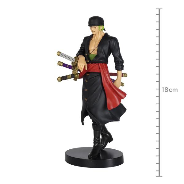 Imagem de Figura Banpresto One Piece Roronoa Zoro The Shukko 17cm