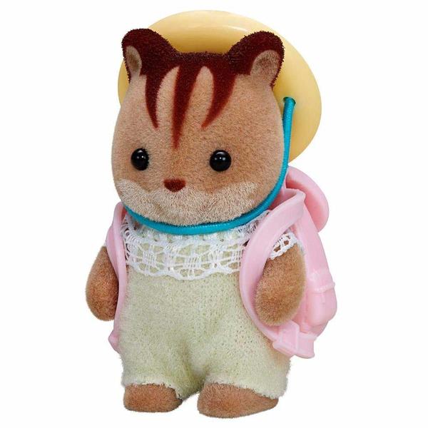 Imagem de Figura com Acessório - Sylvanian Families - Bebê Esquilo Noz - Epoch Magia