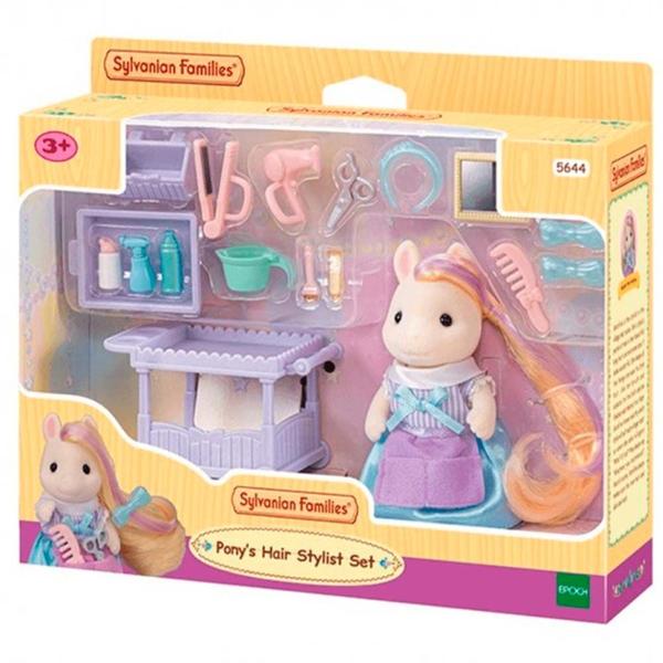 Figura com Acessório - Sylvanian Families - Cabeleireiro da Pônei - Epoch Magia Imagem de Figura com Acessório - Sylvanian Families - Cabeleireiro da Pônei - Epoch Magia