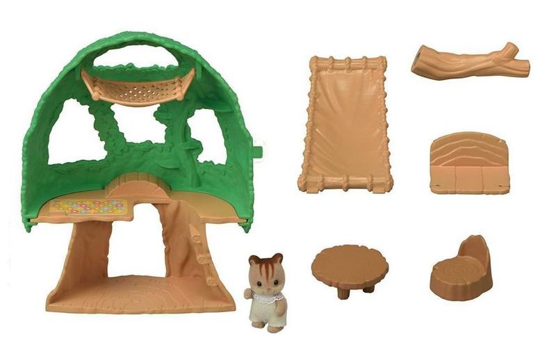 Imagem de Figura com Acessório - Sylvanian Families - Casa na Árvore - Epoch Magia