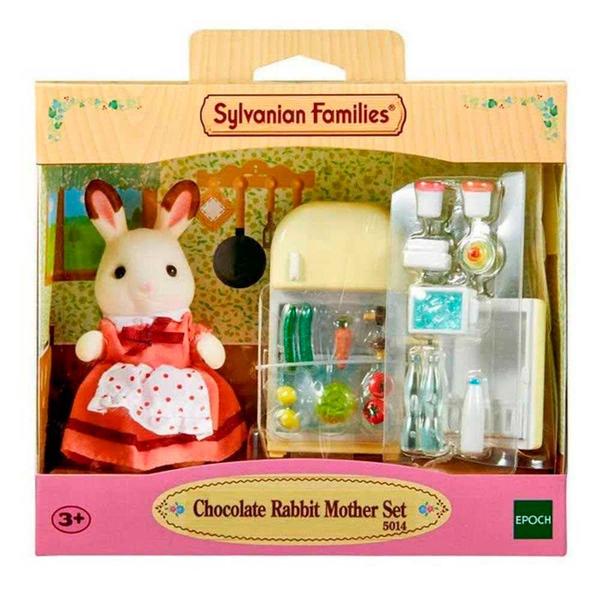 Imagem de Figura com Acessório - Sylvanian Families - Geladeira da Mamãe - Epoch Magia