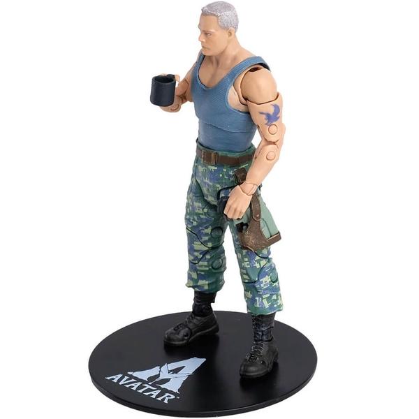 Imagem de Figura coronel miles quaritch 18cm avatar fun