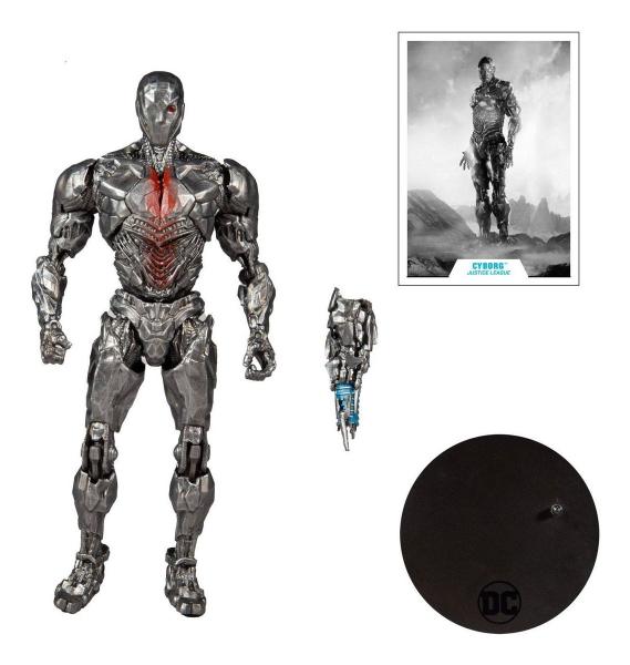 Imagem de Figura Dc Multiverse Cyborg Helmet Suit Da Mcfarlane F00682