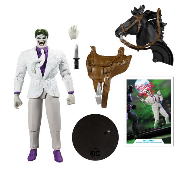 Imagem de Figura de Ação 7in do Coringa com Acessórios de Cavalo Build-A