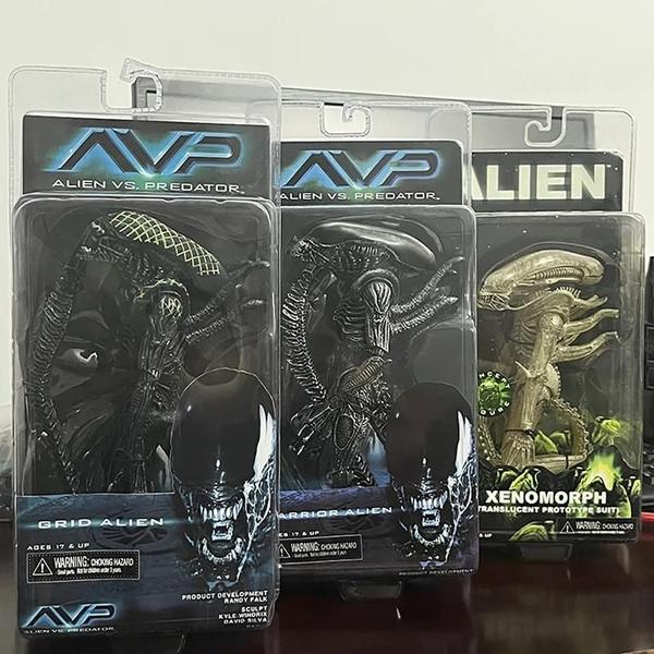 Imagem de Figura de Ação Alien vs. Predator NECA Grid Warrior Xenomorph - Colecionável