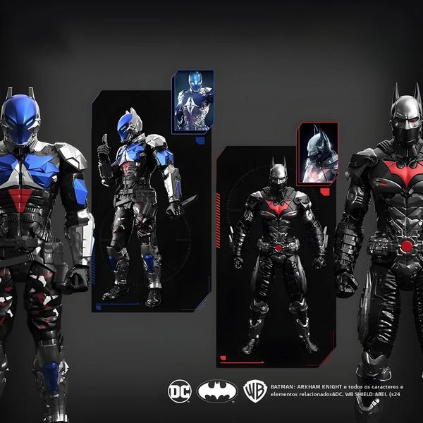 Imagem de Figura de Ação Batman Arkham Knight - Caixa Cega com 7 Estilos (10cm)