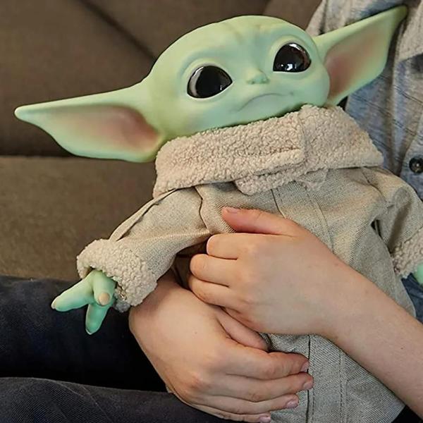 Imagem de Figura de Ação Bebê Yoda 28cm - Star Wars Disney - Brinquedo para Crianças