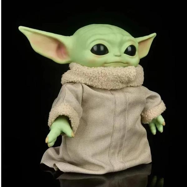 Imagem de Figura de Ação Bebê Yoda 28cm - Star Wars Disney - Brinquedo para Crianças