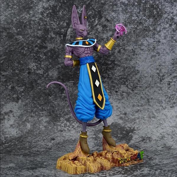 Figura de Ação Beerus Dragon Ball Z 30cm - Deus da Destruição - Brinquedo para Crianças Imagem de Figura de Ação Beerus Dragon Ball Z 30cm - Deus da Destruição - Brinquedo para Crianças
