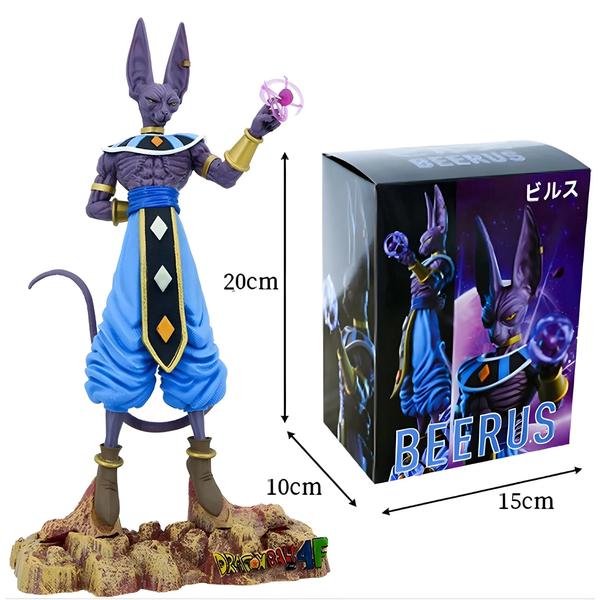 Figura de Ação Beerus Dragon Ball Z 30cm - Deus da Destruição - Brinquedo para Crianças Imagem de Figura de Ação Beerus Dragon Ball Z 30cm - Deus da Destruição - Brinquedo para Crianças