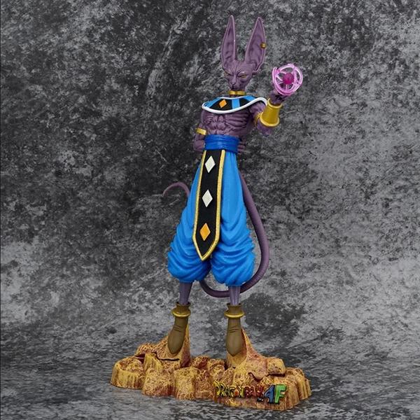 Imagem de Figura de Ação Beerus Dragon Ball Z 30cm - Deus da Destruição - Brinquedo para Crianças