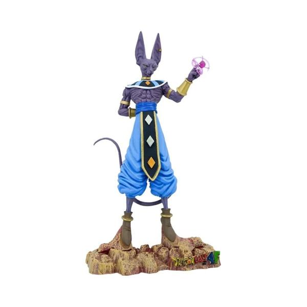 Imagem de Figura de Ação Beerus Dragon Ball Z 30cm - Deus da Destruição - Brinquedo para Crianças