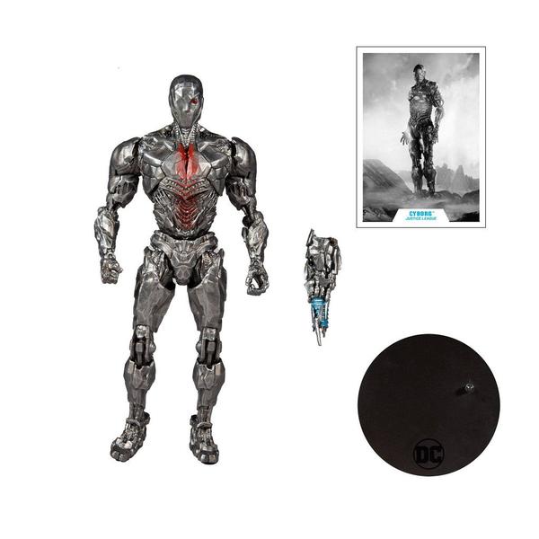 Figura de Ação Cyborg Helmet Liga da Justiça Dc Boneco Mcfarlane - Fun Imagem de Figura de Ação Cyborg Helmet Liga da Justiça Dc Boneco Mcfarlane - Fun
