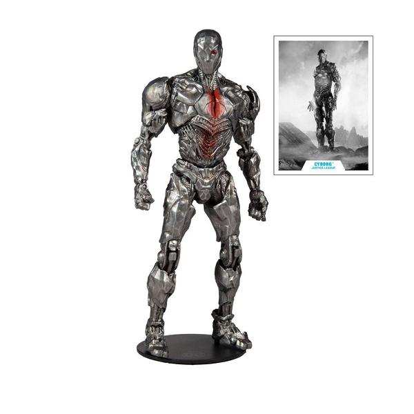 Figura de Ação Cyborg Helmet Liga da Justiça Dc Boneco Mcfarlane - Fun Imagem de Figura de Ação Cyborg Helmet Liga da Justiça Dc Boneco Mcfarlane - Fun