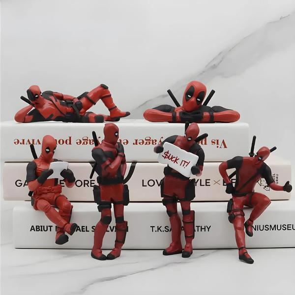 Imagem de Figura de Ação Deadpool 2 Anime - Mini Boneco Colecionável