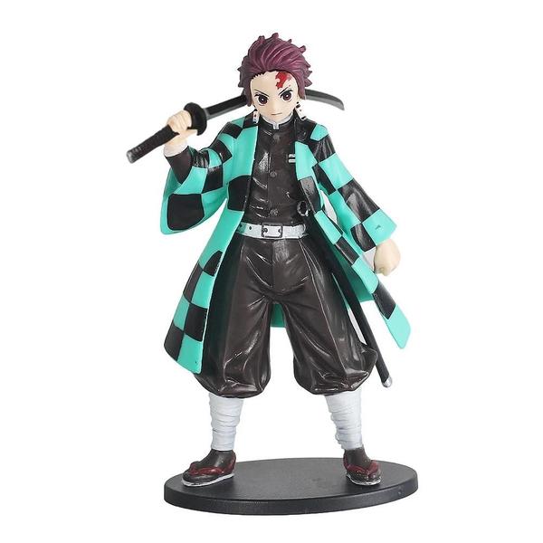 Figura de Ação Demon Slayer 16cm - Tanjirou, Zenitsu e Nezuko - PVC Imagem de Figura de Ação Demon Slayer 16cm - Tanjirou, Zenitsu e Nezuko - PVC
