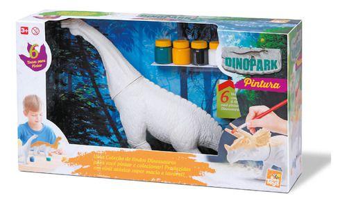 Imagem de Figura De Ação Dinossauro Para Colorir De Bee Toys Dinopark Pintura