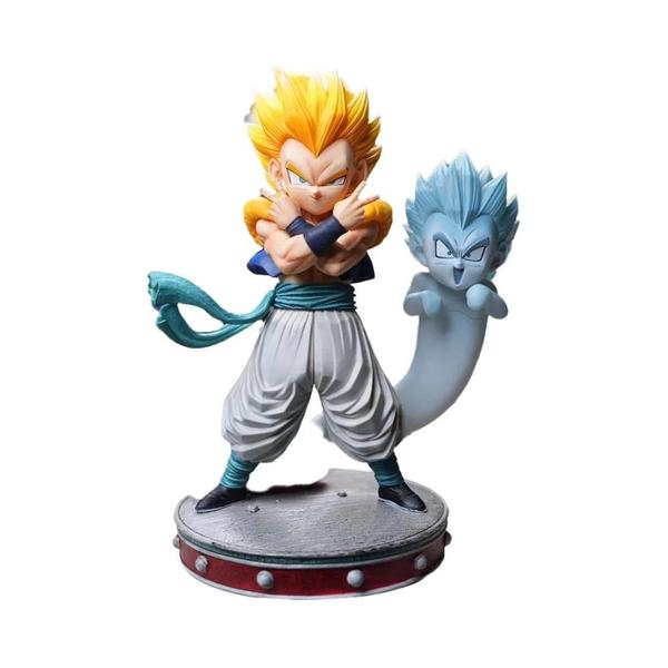Figura De Ação Dragon Ball Z Gotenks De 25cm Com Luz Noturna