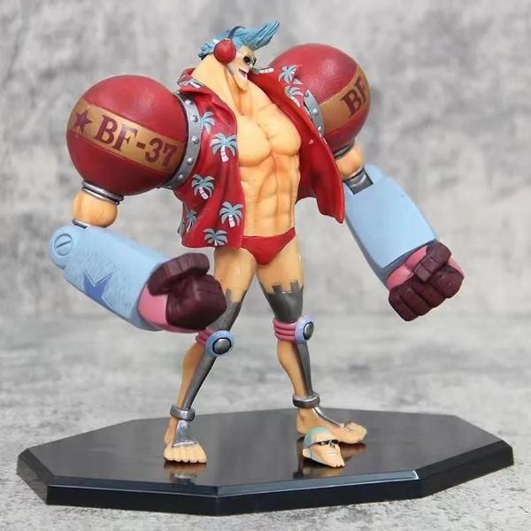 Imagem de Figura de Ação Franky One Piece - 2 Cabeças, Piratas, Cutty Flam