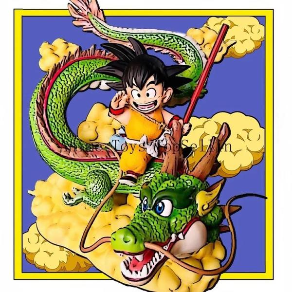 Imagem de Figura de Ação Goku e Dragão - Dragon Ball - PVC 15cm - Colecionável