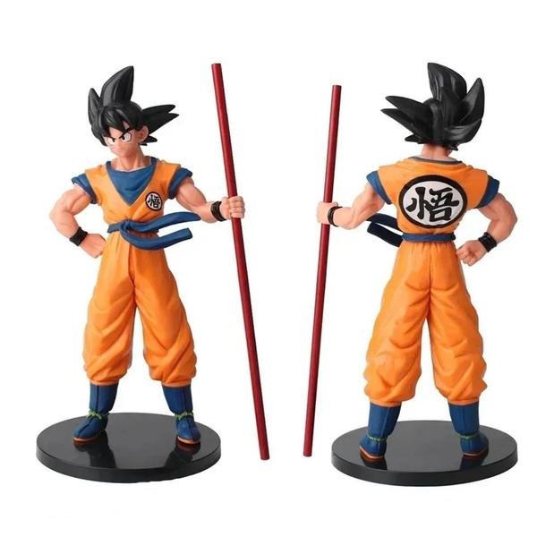 Imagem de Figura de Ação Goku Super Saiyajin 22cm - Dragon Ball - Colecionável para Crianças