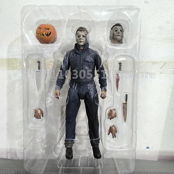 Figura De Ação Halloween II Kills Michael Myers NECA, Modelo De