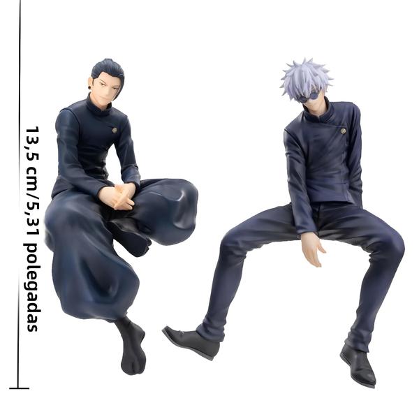 Imagem de Figura de Ação Jujutsu Kaisen - Gojo Satoru e Geto Suguru (13,5cm) - PVC