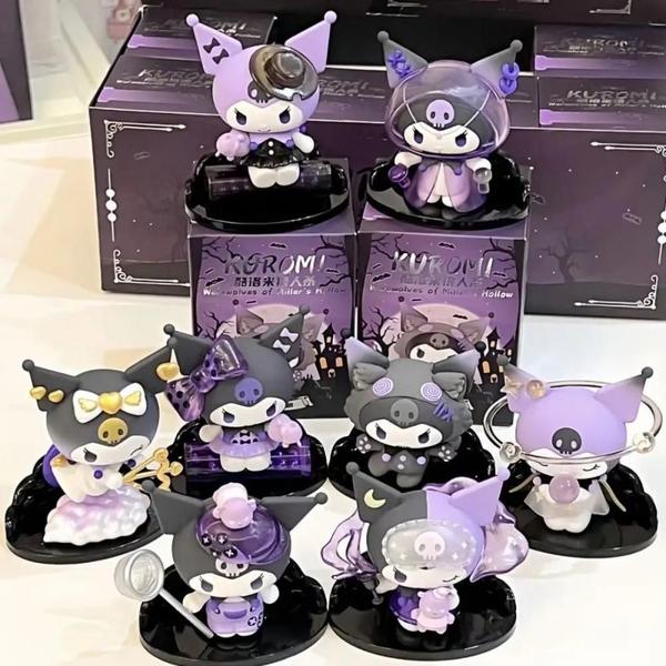 Figura de Ação Kuromi Sanrio - Caixa Cega Série Lobisomem Kill - Brinquedo Surpresa Imagem de Figura de Ação Kuromi Sanrio - Caixa Cega Série Lobisomem Kill - Brinquedo Surpresa