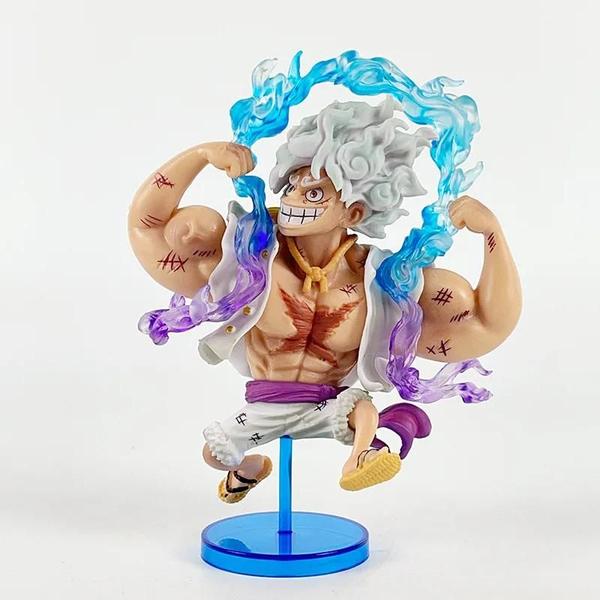 Imagem de Figura de Ação Luffy Gear 5 Nika - One Piece - 14cm - PVC