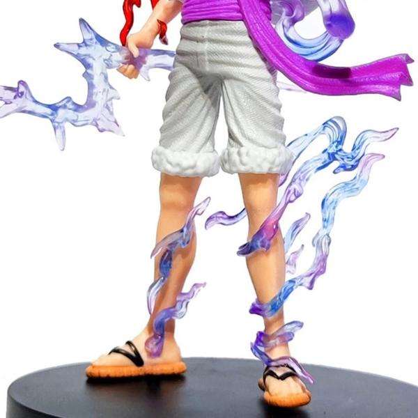 Imagem de Figura de Ação Luffy Gear 5 Nika - One Piece 21cm - Colecionável