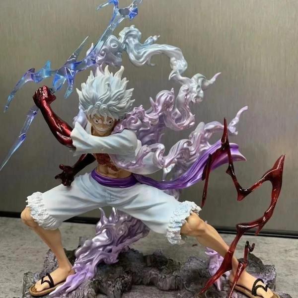 Imagem de Figura de Ação Luffy Gear 5 Nika - One Piece - 28cm - PVC Colecionável