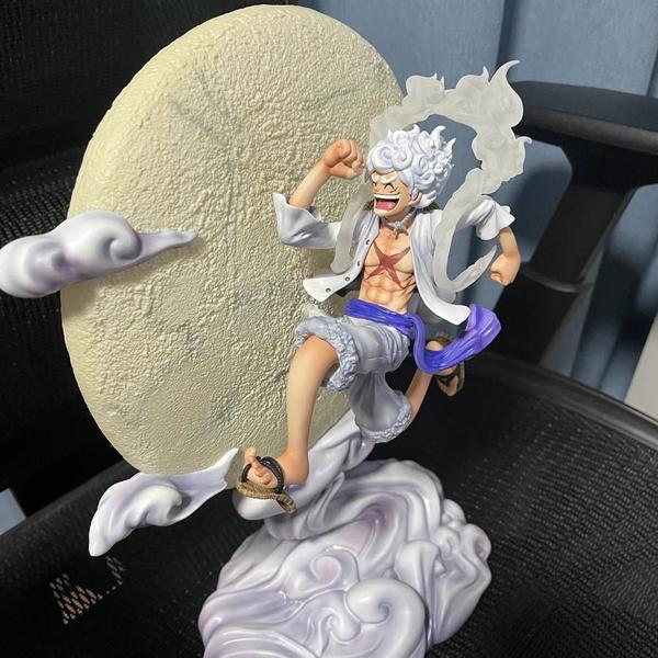Figura de Ação Luffy Gear 5 - One Piece - Monkey D. Luffy PVC Imagem de Figura de Ação Luffy Gear 5 - One Piece - Monkey D. Luffy PVC