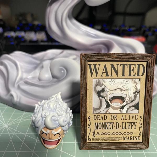 Figura de Ação Luffy Gear 5 - One Piece - Monkey D. Luffy PVC Imagem de Figura de Ação Luffy Gear 5 - One Piece - Monkey D. Luffy PVC