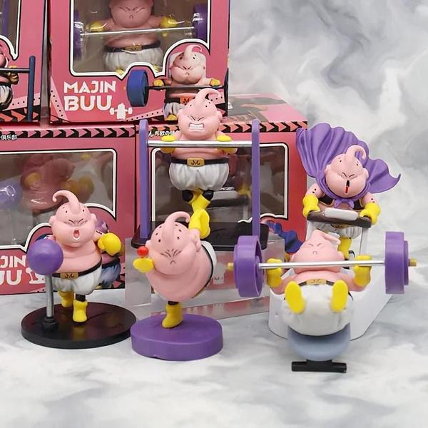 Imagem de Figura de Ação Majin Bu - Dragon Ball - PVC - Modelo Muscular - Presente