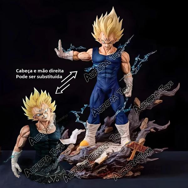 Imagem de Figura de Ação Majin Vegeta Dragon Ball Z - 33cm (12,99 Pol.) - PVC