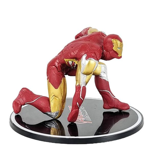 Imagem de Figura de Ação Marvel Avengers - Thanos, Iron Man, Capitão América, Hulk e Homem-Aranha (13,5cm)