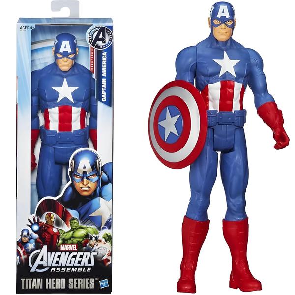 Imagem de Figura de Ação Marvel Legends Avengers - 12 Polegadas - Homem-Aranha, Pantera Negra e Capitão América