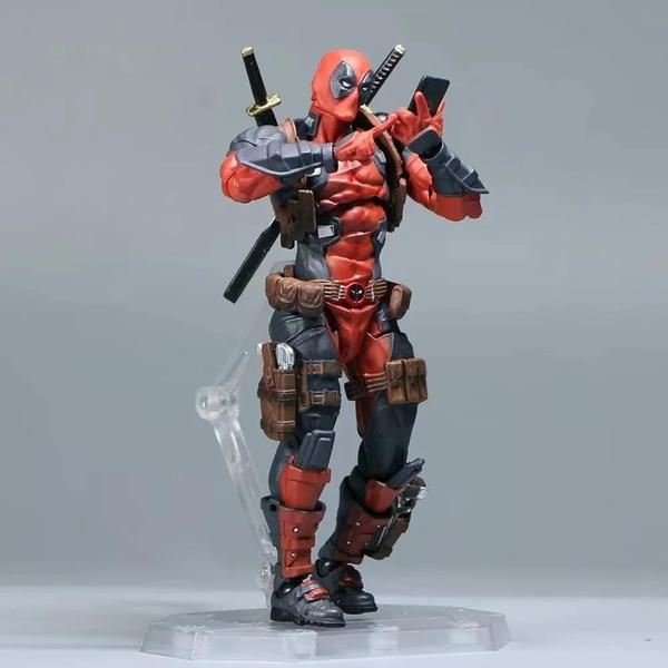 Imagem de Figura de Ação Marvel X-Men Deadpool Yamaguchi - 15cm - Articulações Móveis