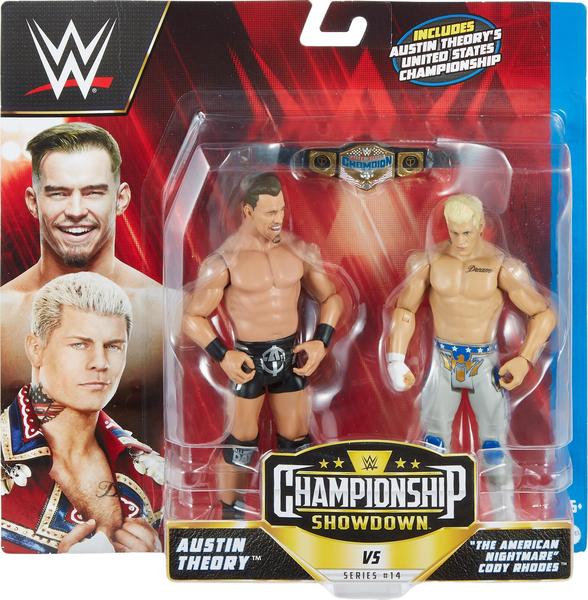 Imagem de Figura de ação Mattel WWE Moontex Ford vs Angelo Dawkins