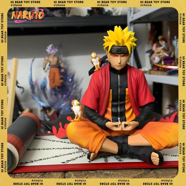 Imagem de Figura de Ação Naruto Uzumaki 16cm - Meditação - Colecionável para Decorar