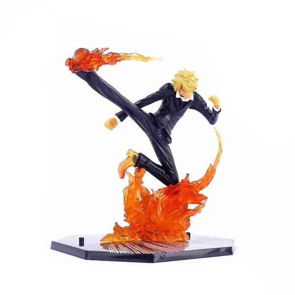 Imagem de Figura de Ação Roronoa Zoro - One Piece - 10cm - 3 Lâminas