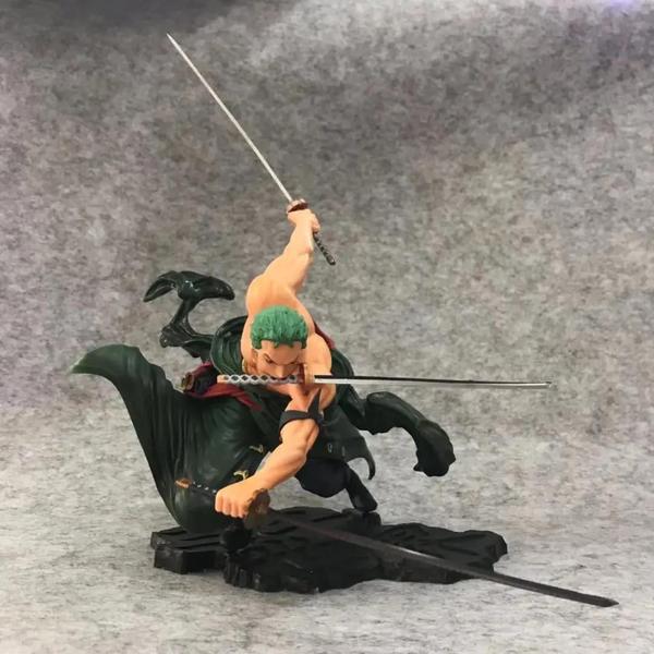 Imagem de Figura de Ação Roronoa Zoro - One Piece Sa-Maximum - 18cm - 3 Lâminas