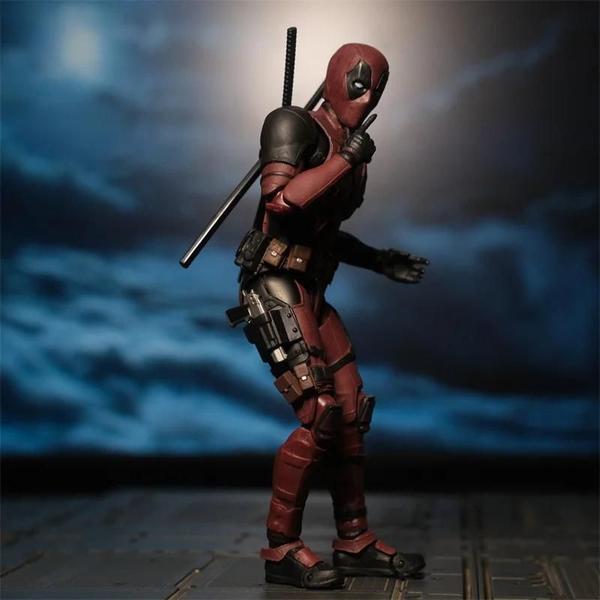 Imagem de Figura de Ação Shfiguarts Deadpool & Wolverine - Novos Mutantes - Articulada